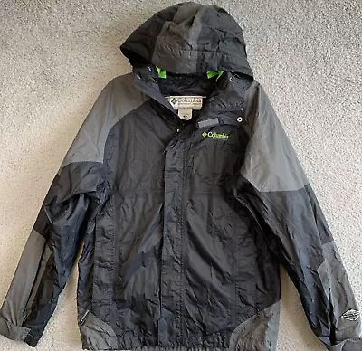 Columbia Field Gear Omni Tech Waterproof Breathable Rain Jacket Hooded Men's S • $15.99