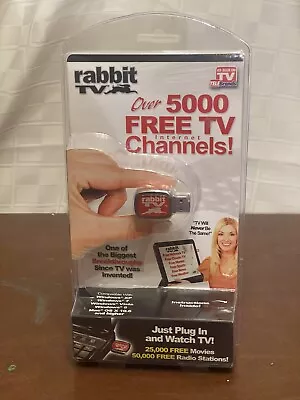 Rabbit TV As Seen On TV Watch Over 5000 Free TV Internet Channels  • $15