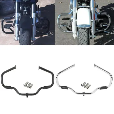 Mustache Engine Crash Guard Bar For Harley Touring Street Glide FLHX 2009-2023 • $79.99