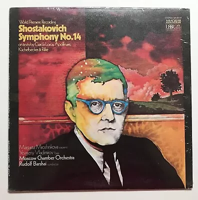 RUDOLF BARSHAI: Shostakovich Symphony No.14 (Vinyl LP Record Sealed) • $15.99