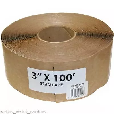 Tite Seal Pond Liner Seam Tape Double Sided Adhesive 3  X 100'  PLST3100 • $109.95