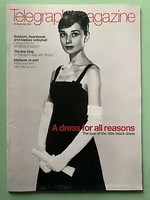 TELEGRAPH Mag 22-Sept-2001 AUDREY HEPBURN Maggi Hambling WG Sebald Jarvis Cocker • £14.99