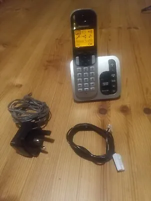 Panasonic Cordless Phone & Answering Machine KX-TGC220E Black Landline • £11.99