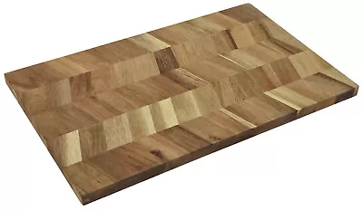 Large Acacia Wood Wooden Chopping Board Cutting Board Food Serving Board 40cm • £17.99