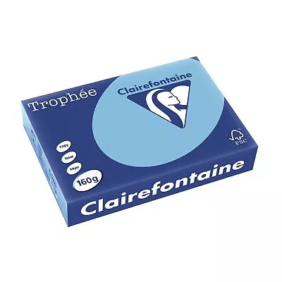 A4 Coloured Craft Printer Copier CARD Clairefontaine Adagio Rey White 160gsm • £69.99