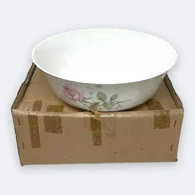 Mikasa April Rose Round Vegetable Bowl  8 7/8” Mikasa Narumi Japan A7503 • $99.99