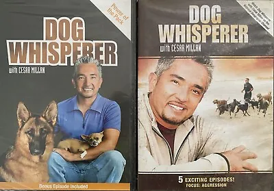 Dog Whisperer 2 DVDs With Caesar Millan • £6.99