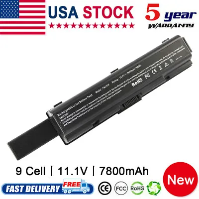 9 Cell Battery For Toshiba Satellite PA3534U-1BRS A205 A305 A505 L305 L505D • $22.99