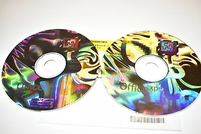 2 CDs Disks Microsoft Office XP Small Business Version 2002 W/ Product Key  • $8.99