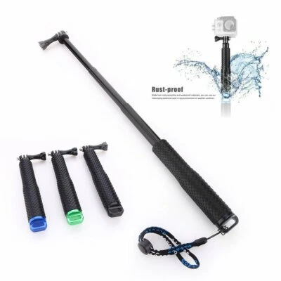 $12.49 • Buy Monopod Tripod Selfie Stick Pole Handheld For Gopro Hero 6 5 4 3 +3 2 1