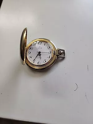 Vintage Elgin Swiss Made Pocket Watch 17 Jewels • $19.99