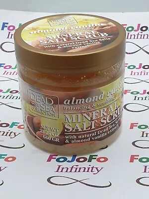 £7.62 • Buy Dead Sea Collection Almond Vanilla Balanc: & Sooth: Mineral Salt Scrub 660g(B25)