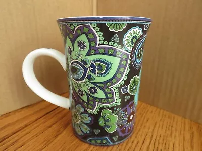 Vera Bradley Coffee Tea Blue Mug Rhapsody Barnes & Noble • $9.99