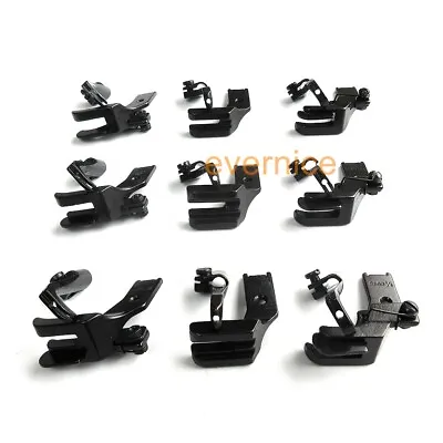9 Sets For CONSEW 206RB 225 226 DOUBLE WELT PIPING CORDING FOOT W/ EDGE GUIDE • $47.04