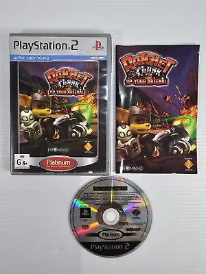 Ratchet And Clank 3 Up Your Arsenal (PlayStation 2 2004) • $18.95