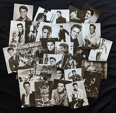 Elvis Presley - Set Of 30-B&W Collectable Postcards - Rare • $35