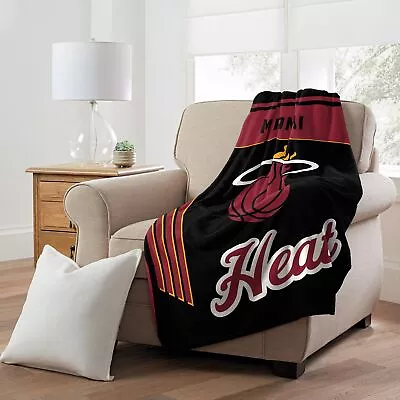 NBA Miami Heat 46  X 60  Microfiber Throw Blanket • $39.14