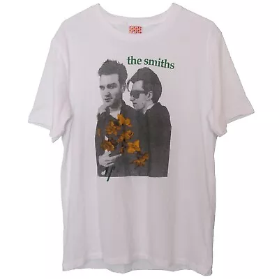 The Smiths Flowers Tee Morrissey New Wave Punk England Tour Single Stitch Shirt • $48