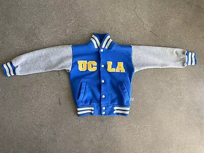 UCLA Letterman Jacket Blue & Yellow Unisex Kids Sz 3T • $200