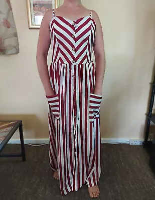 Summery Striped Maxi Dress • $22.38