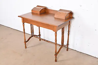 Antique Stickley Brothers American Colonial Maple Writing Desk Newly Refinished • $2545
