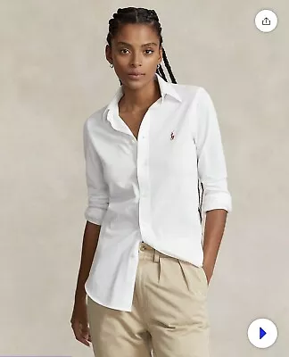 Polo Ralph Lauren Knit Cotton Oxford Shirt • $50