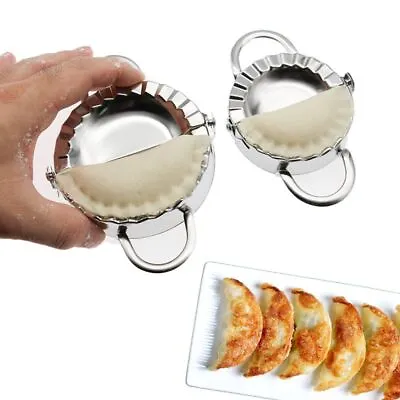 Dumpling Maker Mould Pastry Dough Tool Mold Press Meat Empanada Stainless Steel • $5.47