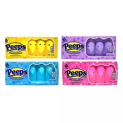 Easter Marshmallow Chicks Peeps Variety Pack 4Ct. • $21.44