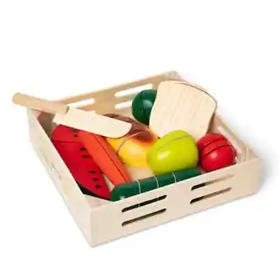 Cutting Food Age 3+ Wooden Play Food Melissa & Doug  10487 • £21.95