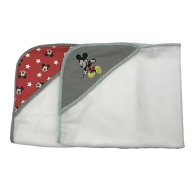 Disney Baby Mickey Mouse 2 Pack Rolled/Carded Hooded Towels 26  X 30  GS71704 • $14.99