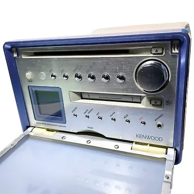 Kenwood Micro Hi-Fi Component System CD MD Dubbing Radio Mini Disc Aux JAPAN • $474.99