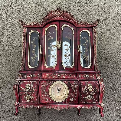 Asian Theamed Jewelry Box Ballerina Music Vintage • $45