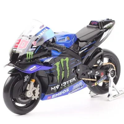 Maisto 1:18 Yamaha Moto Gp 2021 # 20 F. Quartararo Monster Energey Factory New!! • $15.99