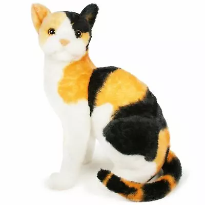 Catalina The Calico Cat | 13.5 Inch Stuffed Animal Plush | By Tiger Tale Toys • $18.99