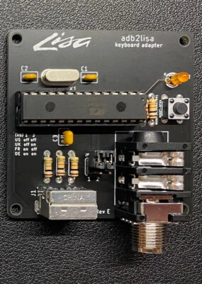 £55.99 • Buy ArcaneByte Adb2lisa Apple Desktop Bus (ADB) To Apple Lisa MacXL Keyboard Adapter