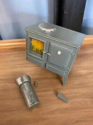 £4.99 • Buy DAMAGED 1:12 Scale Dolls House Emporium E5759 - Wood Burning Kitchen Stove