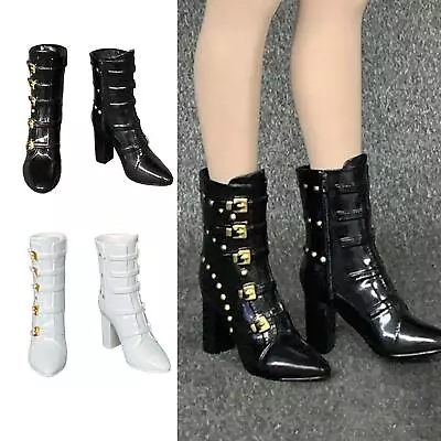 1:6 Scale Action Figures High Heel Boots Female Figure Boots Fashion Kids Toy • £7.01