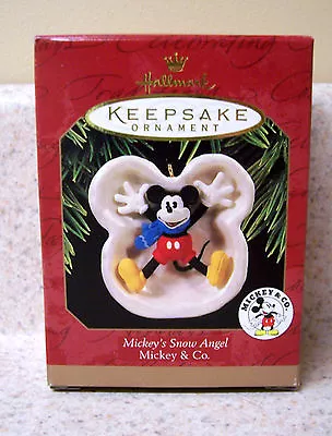 Hallmark 1997 Mickey’s Snow Angel Disney Mickey & Co. • $7