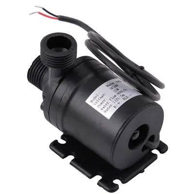 DC 12V 24V Hot Water Circulation Pump Solar Water Pump Brushless Motor 5m Lift • $16.28