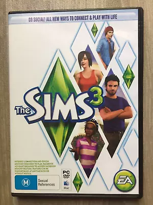 The Sims 3 Base Game Pc Mac Dvd Rom Excellent • $6.95