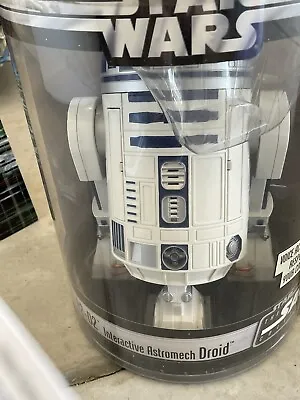 Collectors Star Wars R2-D2 Interactive 16  Astromech Droid Hasbro Robot 2002 • $150