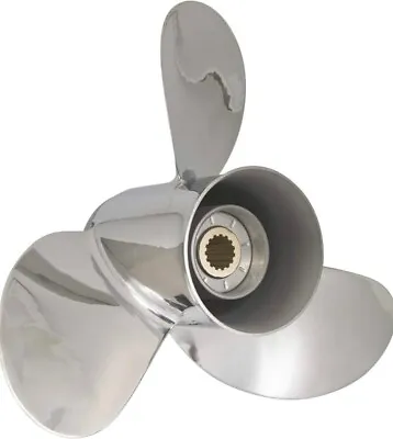 SS#177 25 Pitch 3B Stainless Steel Mercury Cleaver Propeller • $325