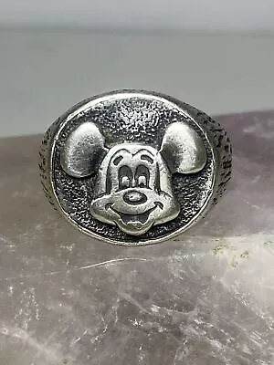 Mickey Mouse Ring Walt Disney Sterling Silver Women Girls • $108