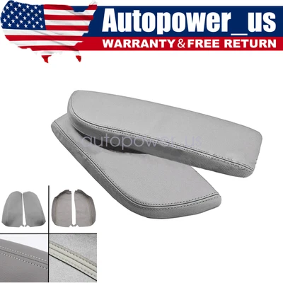 $12.99 • Buy FOR Acura MDX 2007-2013 Leather Center Console Lid Armrest Cover Taupe Gray