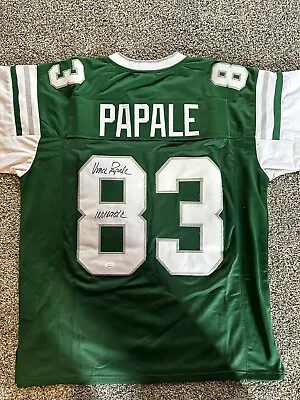 Vince Papale  Invincible  Signed/Autographed Jersey Eagles Jersey JSA COA • $69