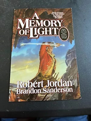 WHEEL OF TIME Memory Of Light Promotional Gift Message 4 X 6 Rare Promo Ad Tor • $5.99