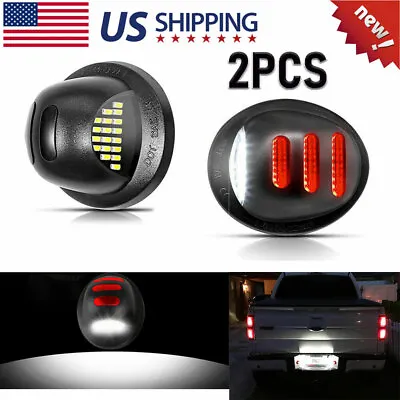 $7.36 • Buy RED SMD Tube LED License Plate Tag Light Lamp For Ford F150 F250 F350 1999-2016