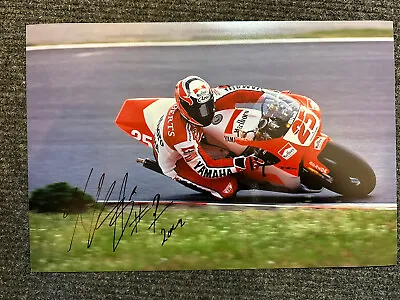 Kenny Roberts Jr Hand Signed 12x8” Photo Marlboro Yamaha World Champion Suzuki • $36.07