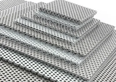 £3.50 • Buy PERFORATED Sheet STAINLESS STEEL 304 Grade - 3 Mm Holes 5 Mm Pitch  X 9 Sizes 
