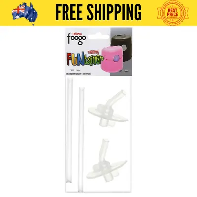 $16 • Buy Thermos FUNtainer Replacement Mouthpiece And Straw Set For Bottles F401RP Clear